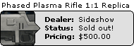 Phased Plasma Rifle Life-size Replica