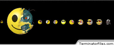 Terminator icons and smileys