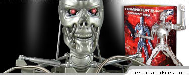 Aoshima Die Cast T-800 Endoskeleton