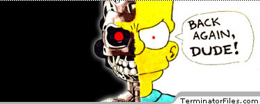 Simpsons Terminator spoof